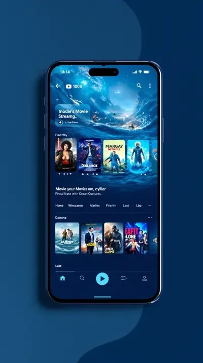 欧乐影院 APP 界面预览